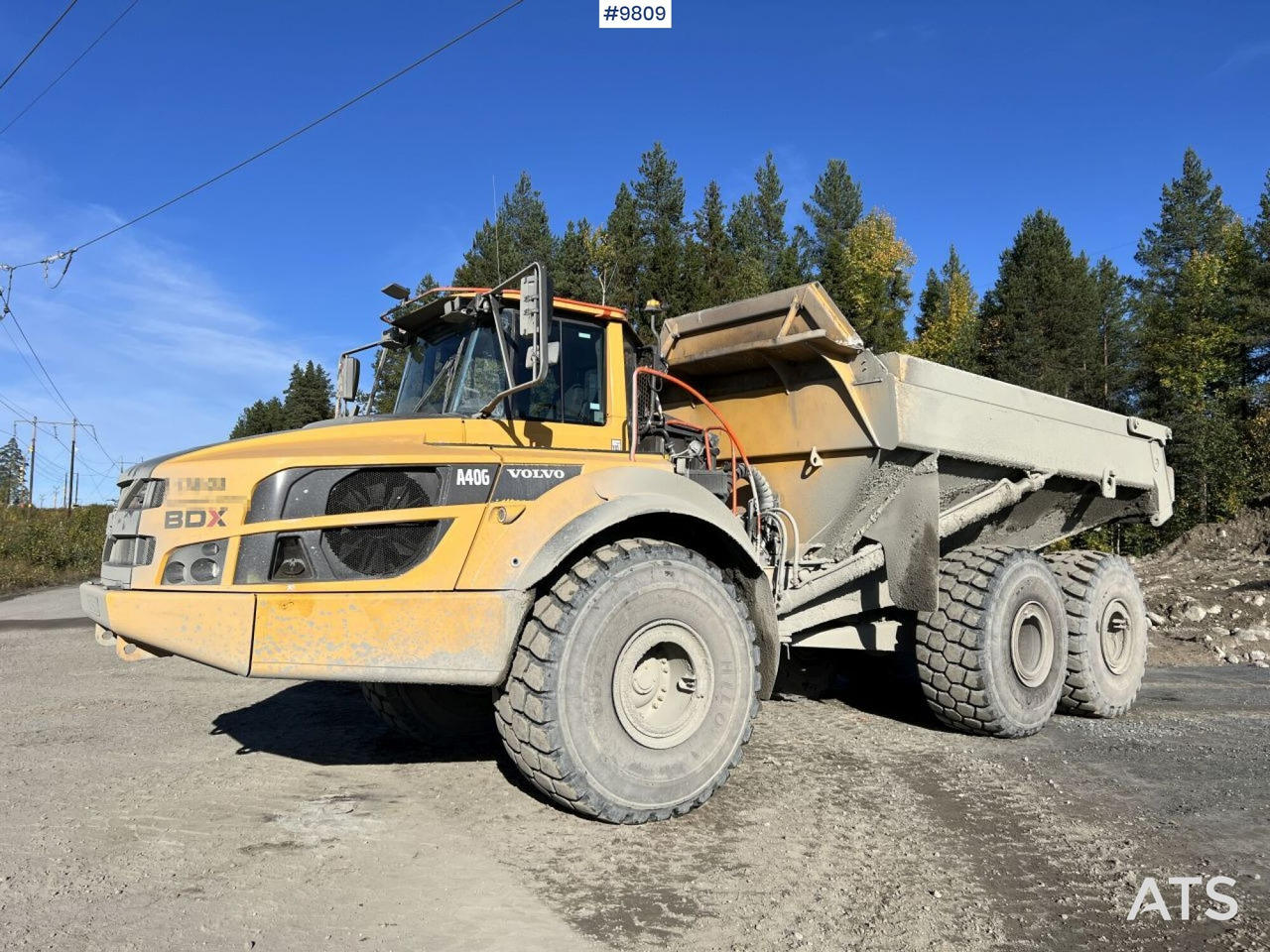 Volvo A40G dump truck - شاحنة مفصلية: صور 1 Volvo A40G dump truck - شاحنة مفصلية: صور 1