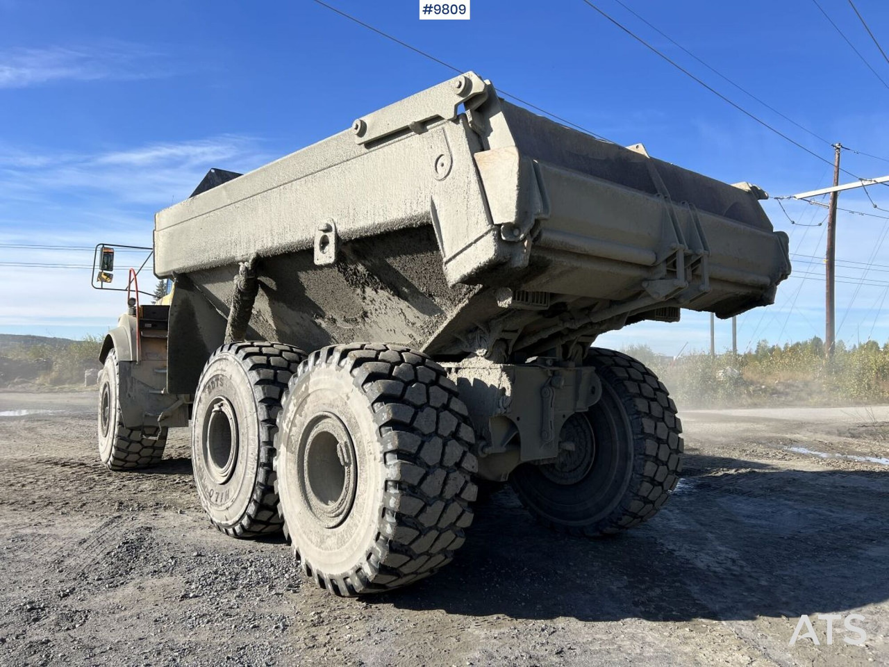 شاحنة مفصلية Volvo A40G dump truck: صور 10