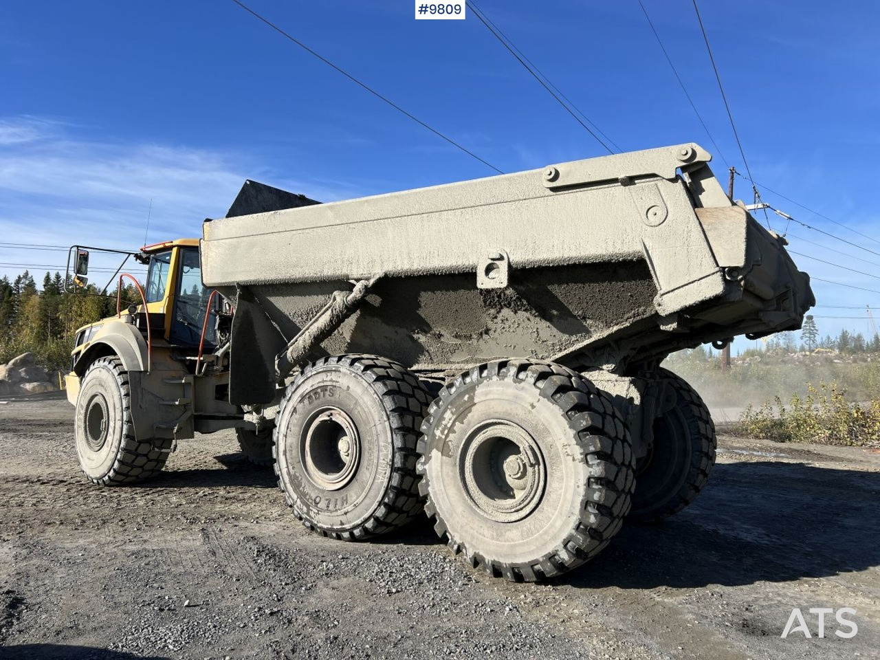 شاحنة مفصلية Volvo A40G dump truck: صور 9