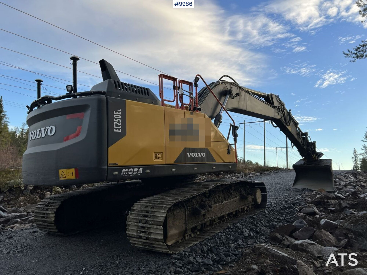 Volvo EC250EL Excavator with MOBA Excavation System, Rotor, and Bucket - حفارات زحافة: صور 3 Volvo EC250EL Excavator with MOBA Excavation System, Rotor, and Bucket - حفارات زحافة: صور 3
