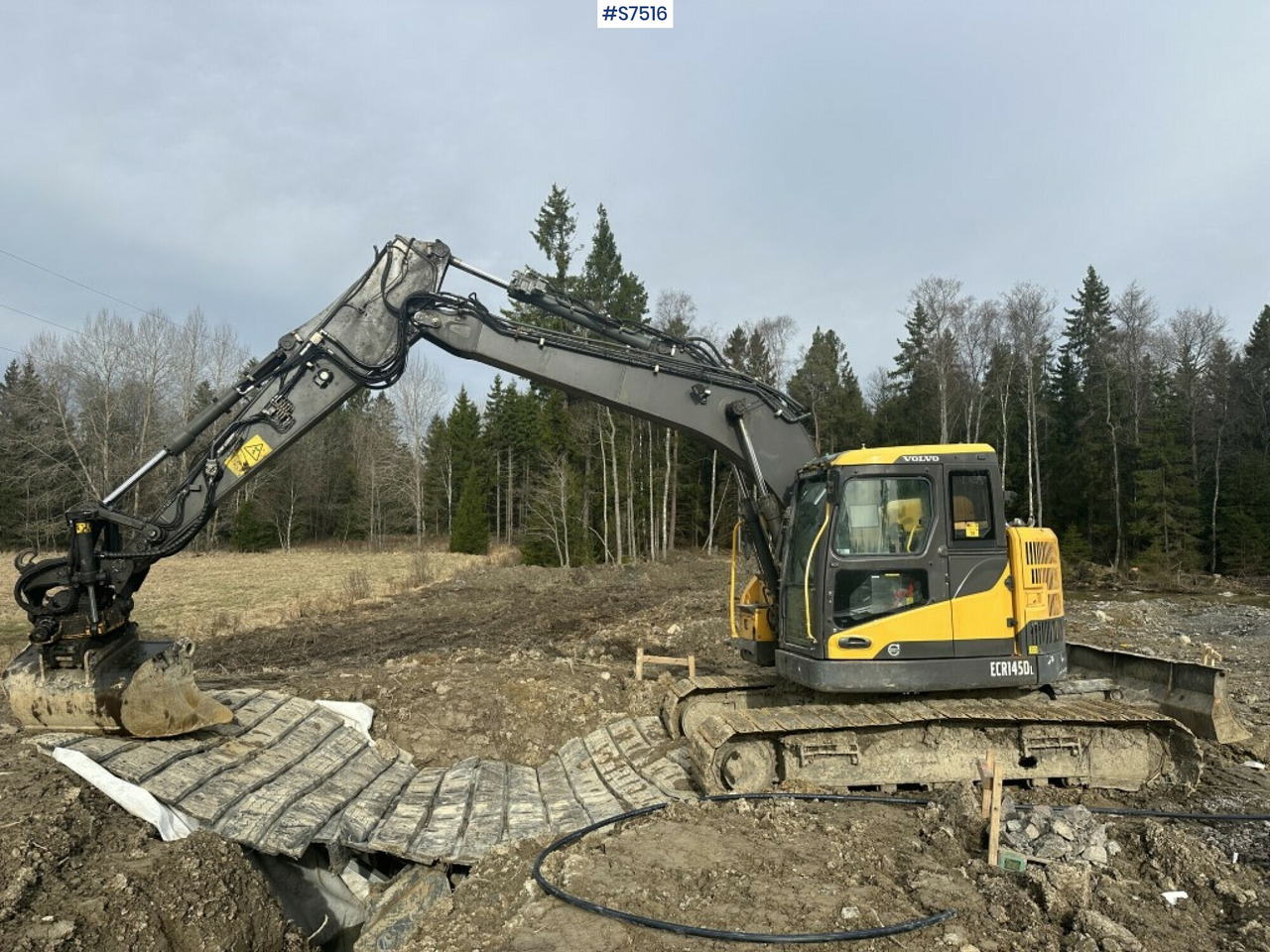 Volvo ECR145DL Crawler excavator with rotor and buckets - حفارات زحافة: صور 2 Volvo ECR145DL Crawler excavator with rotor and buckets - حفارات زحافة: صور 2