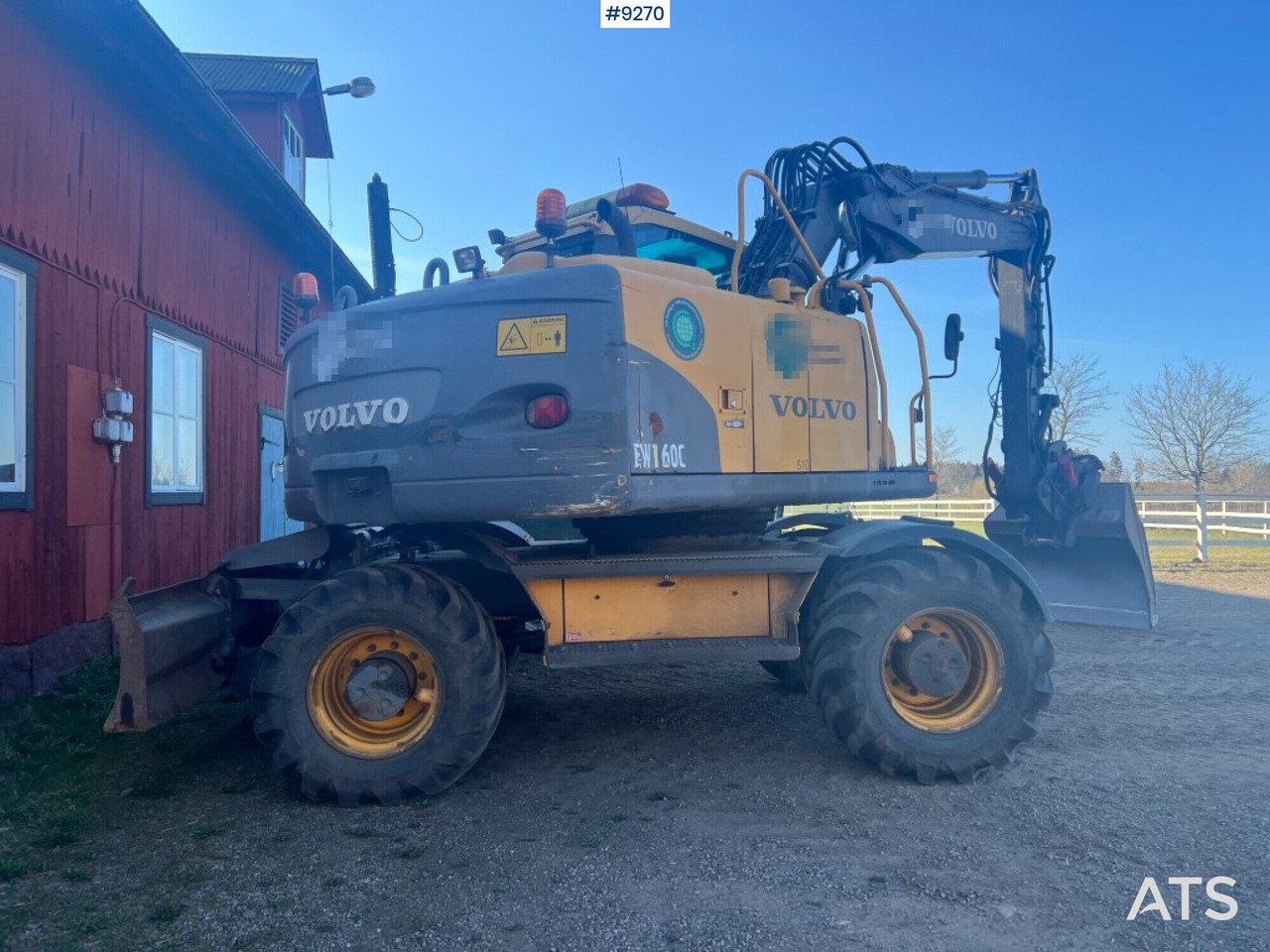Volvo EW 160 C wheeled excavator (VIDEO) - حفارة على عجلات: صور 2 Volvo EW 160 C wheeled excavator (VIDEO) - حفارة على عجلات: صور 2
