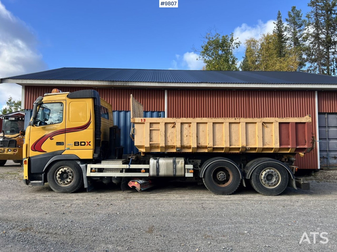Volvo FH-480 6*2 with LAXO-Quick lock and plow equipment - قلابات: صور 4 Volvo FH-480 6*2 with LAXO-Quick lock and plow equipment - قلابات: صور 4