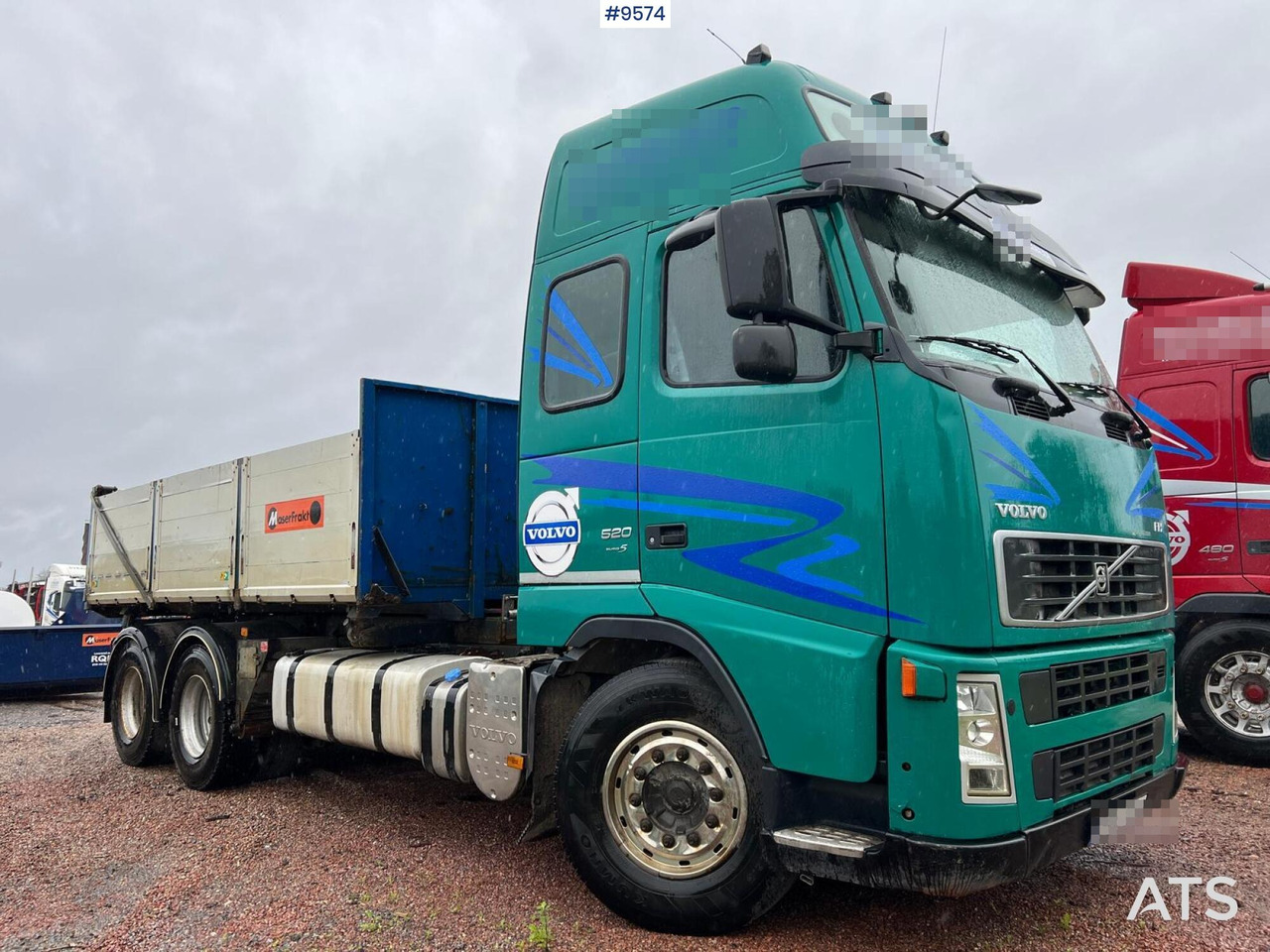 Volvo FH 520 6X4 Quick lock with flatbed - شاحنات مسطحة: صور 3 Volvo FH 520 6X4 Quick lock with flatbed - شاحنات مسطحة: صور 3