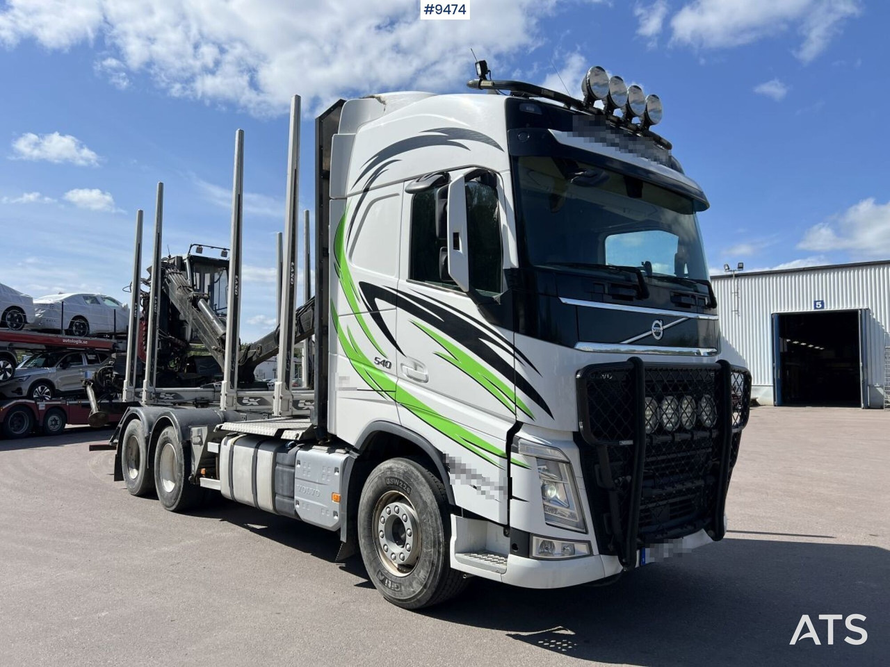 Volvo FH13 Logging truck with Loglift 105S crane - شاحنة قطع الأشجار, شاحنة كرين: صور 1 Volvo FH13 Logging truck with Loglift 105S crane - شاحنة قطع الأشجار, شاحنة كرين: صور 1