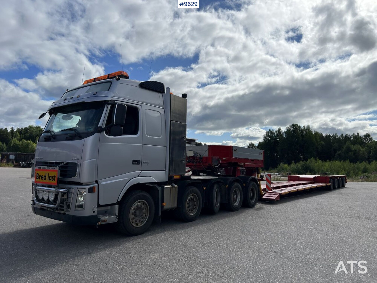 Volvo FH16 5-axle tractor unit, GOLDHOFER STZ-VL 4-41/80 trailer - شاحنة جرار, عربة مسطحة منخفضة نصف مقطورة: صور 1 Volvo FH16 5-axle tractor unit, GOLDHOFER STZ-VL 4-41/80 trailer - شاحنة جرار, عربة مسطحة منخفضة نصف مقطورة: صور 1