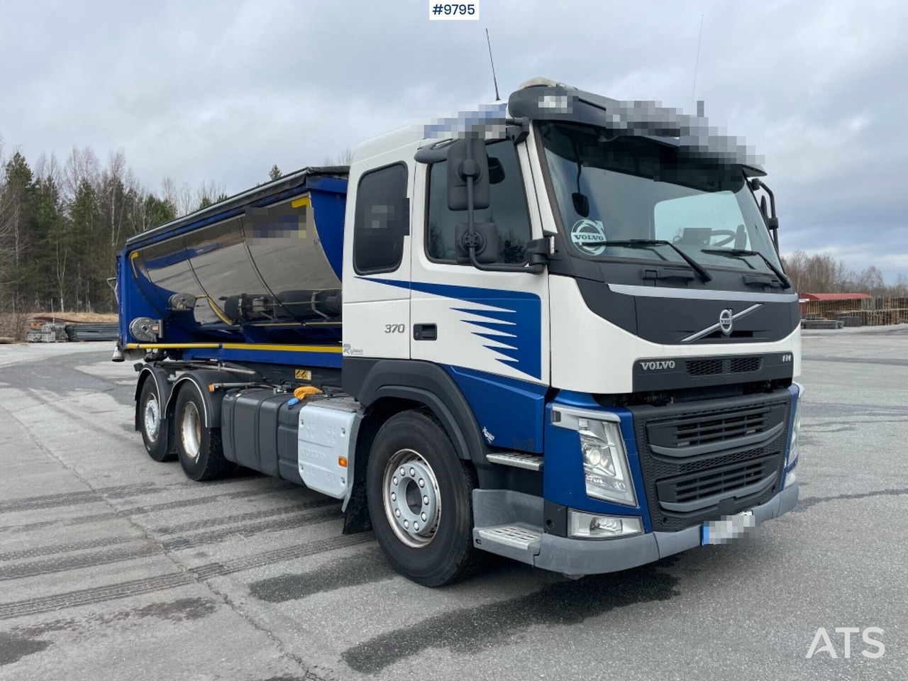 Volvo FM 370 6X2 Spreader truck - قلابات: صور 3 Volvo FM 370 6X2 Spreader truck - قلابات: صور 3