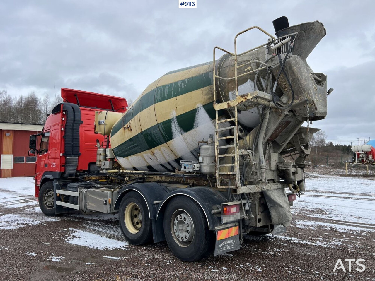 Volvo FM 6X2 Quick lock with concrete rotator (VIDEO) - شاحنة خلاطة خرسانة: صور 4 Volvo FM 6X2 Quick lock with concrete rotator (VIDEO) - شاحنة خلاطة خرسانة: صور 4