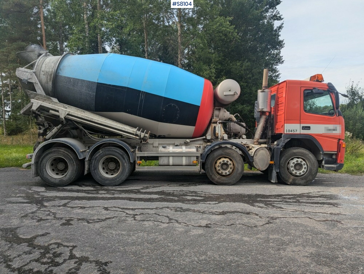 شاحنة خلاطة خرسانة Volvo FM400 8X4 Mixer Truck SEE VIDEO: صور 10 شاحنة خلاطة خرسانة Volvo FM400 8X4 Mixer Truck SEE VIDEO: صور 10