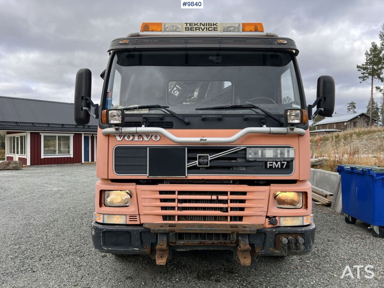 Volvo FM7 crane truck/tipper truck with Hiab 112 (video) - قلابات: صور 2 Volvo FM7 crane truck/tipper truck with Hiab 112 (video) - قلابات: صور 2