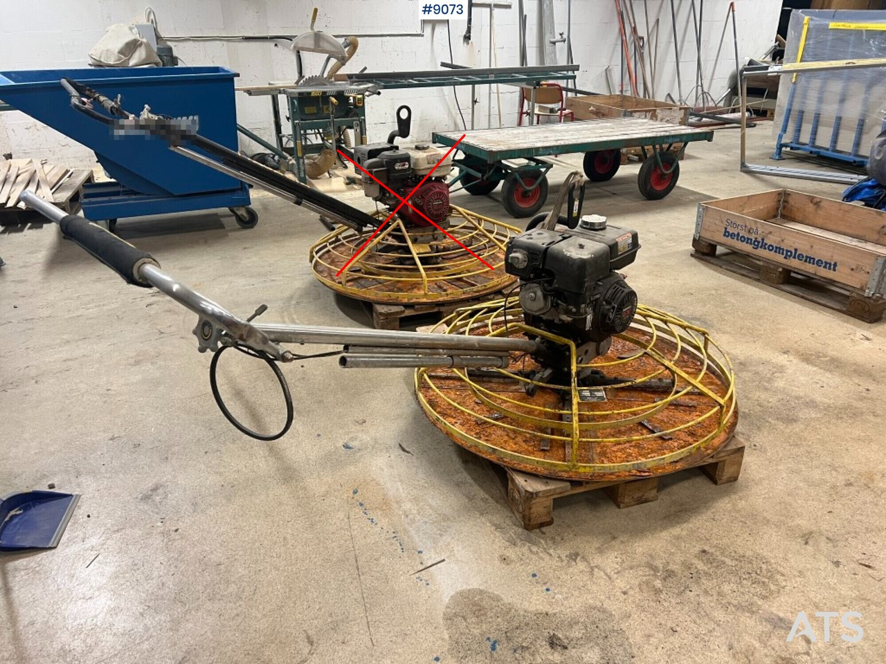 Walk-behind trowel PMT42 - ماله برقی: صور 5 Walk-behind trowel PMT42 - ماله برقی: صور 5