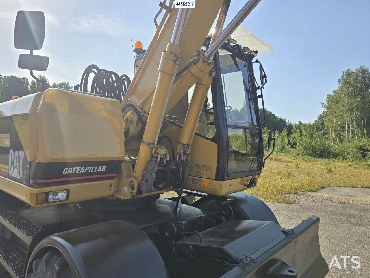 Wheel Excavator CAT M315 (See Video) - حفارة على عجلات: صور 4 Wheel Excavator CAT M315 (See Video) - حفارة على عجلات: صور 4