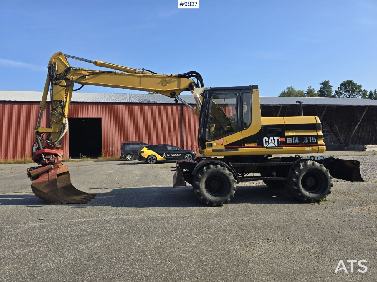 Wheel Excavator CAT M315 (See Video) - حفارة على عجلات: صور 1 Wheel Excavator CAT M315 (See Video) - حفارة على عجلات: صور 1