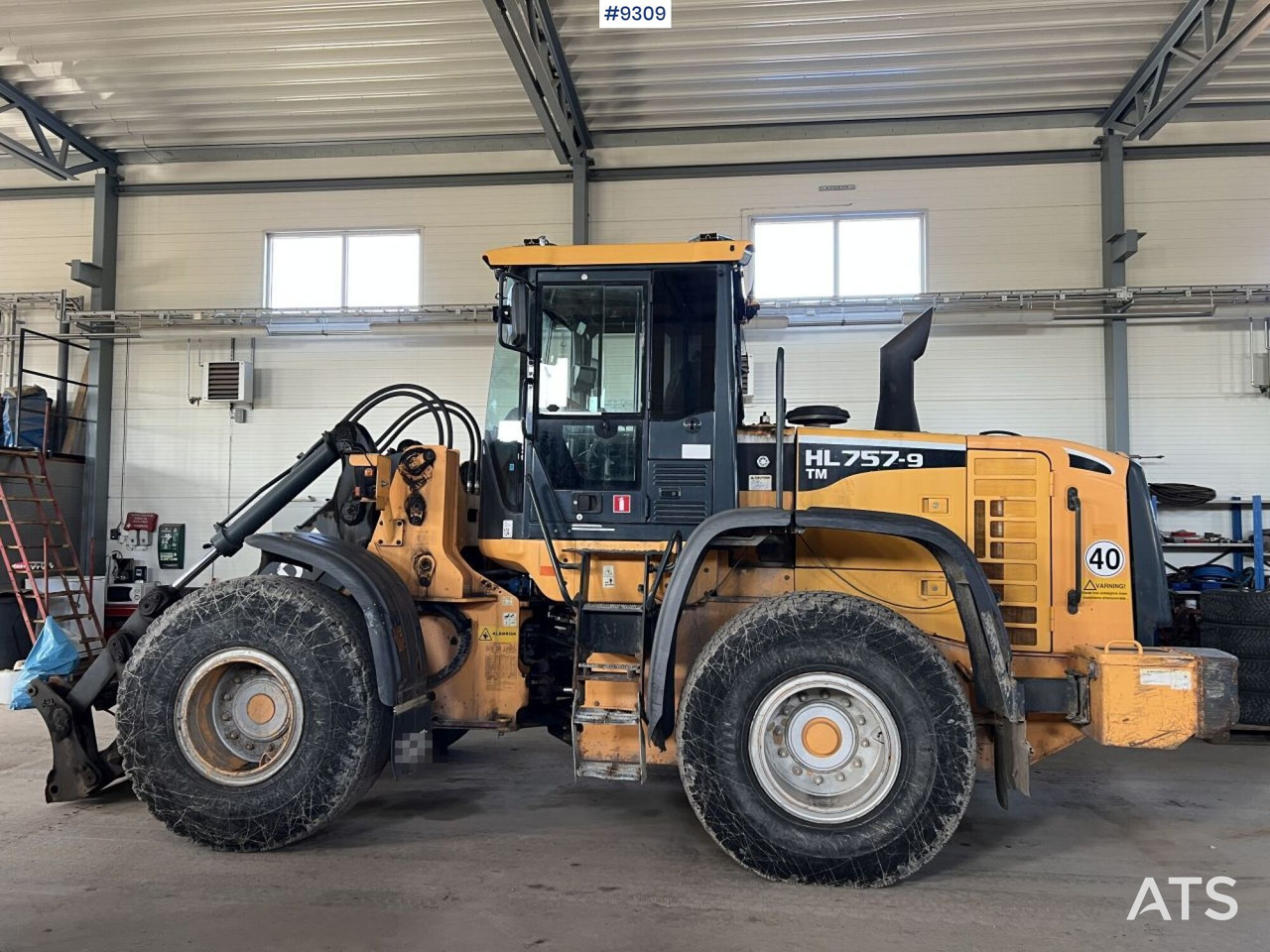 Wheel Loader Hyundai HL757TM-9 - اللودر بعجل: صور 1 Wheel Loader Hyundai HL757TM-9 - اللودر بعجل: صور 1
