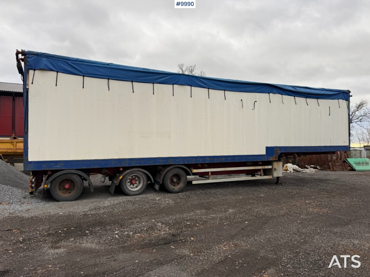 Wood chip trailer Kilafors TNRBM3CFTS-45-1 - قلابة نصف مقطورة: صور 2 Wood chip trailer Kilafors TNRBM3CFTS-45-1 - قلابة نصف مقطورة: صور 2