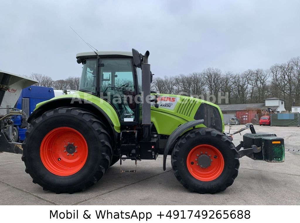 Claas Axion 820 4x4 *Straßen-Zulassung/CEBIS/AHK Claas Axion 820 4x4 *Straßen-Zulassung/CEBIS/AHK - جرار: صور 2 Claas Axion 820 4x4 *Straßen-Zulassung/CEBIS/AHK Claas Axion 820 4x4 *Straßen-Zulassung/CEBIS/AHK - جرار: صور 2
