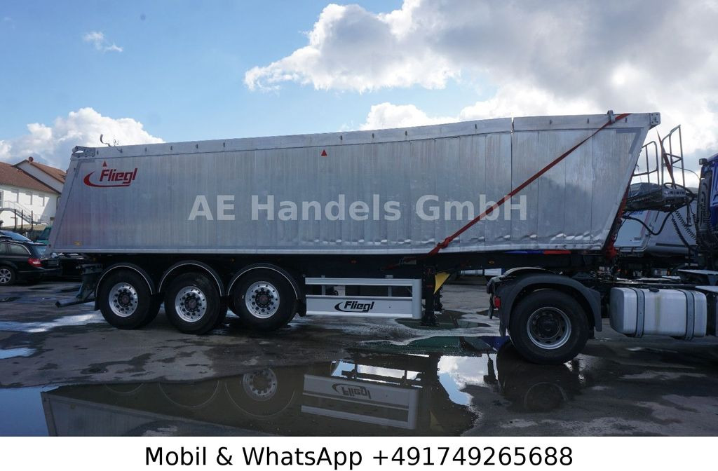 Fliegl DHKA 390 Alu *40m³/1.Liftachse/Alcoa/Podest - قلابة نصف مقطورة: صور 2 Fliegl DHKA 390 Alu *40m³/1.Liftachse/Alcoa/Podest - قلابة نصف مقطورة: صور 2