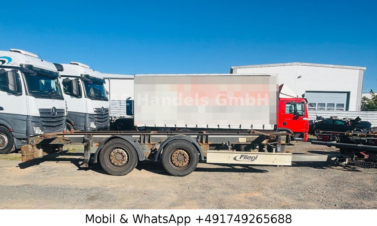 Fliegl TWP 180 Tandem BDF Tiefgekoppelt *Scheibenbremse - الشاسية مقطورة: صور 2 Fliegl TWP 180 Tandem BDF Tiefgekoppelt *Scheibenbremse - الشاسية مقطورة: صور 2