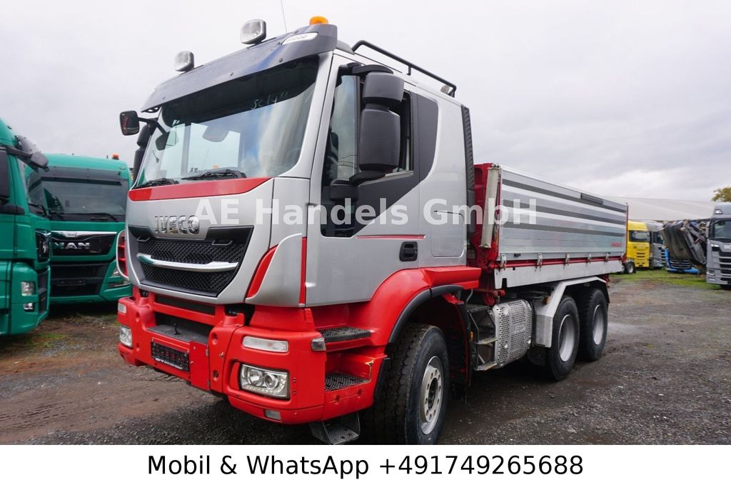Iveco Trakker 500 BL 6x4 *Retarder/11m³/Wechselkipper - شاحنة جرار: صور 2 Iveco Trakker 500 BL 6x4 *Retarder/11m³/Wechselkipper - شاحنة جرار: صور 2