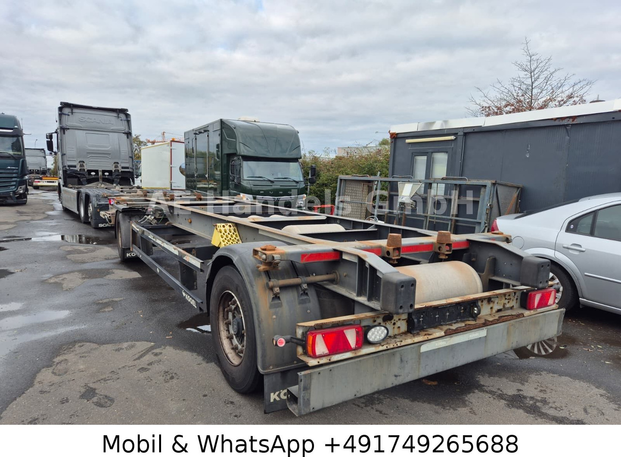 Kögel AW 18 BDF Drehschemel *Scheibenbremsen/Vollluft - الشاسية مقطورة: صور 4 Kögel AW 18 BDF Drehschemel *Scheibenbremsen/Vollluft - الشاسية مقطورة: صور 4