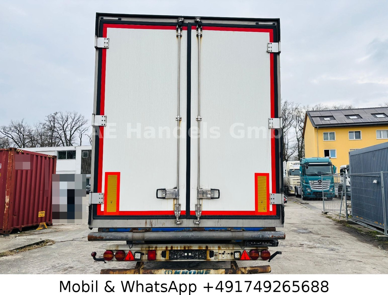 Krone SD *Carrier-Vector-1950/Doppelstock/+-30°/1.Lift - مبردة نصف مقطورة: صور 5 Krone SD *Carrier-Vector-1950/Doppelstock/+-30°/1.Lift - مبردة نصف مقطورة: صور 5