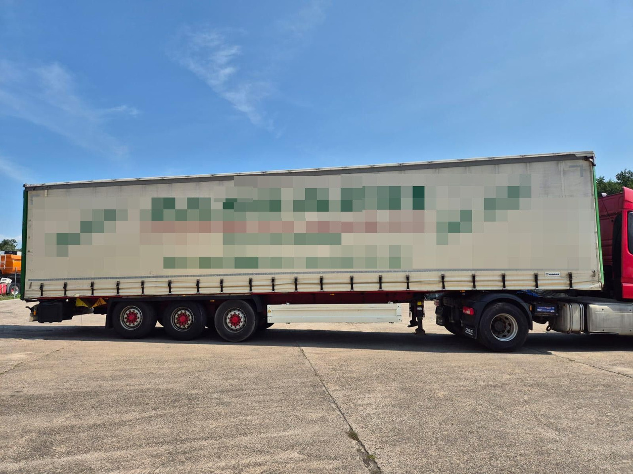 Krone SD *Edscha / Tautliner / 1.Liftachse / CodeXL - الخيمة نصف مقطورة: صور 2 Krone SD *Edscha / Tautliner / 1.Liftachse / CodeXL - الخيمة نصف مقطورة: صور 2