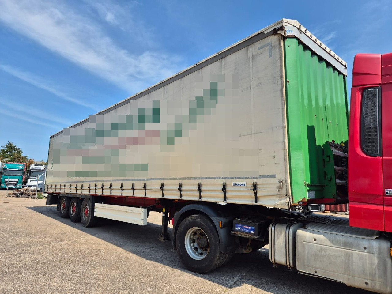 Krone SD *Edscha / Tautliner / 1.Liftachse / CodeXL - الخيمة نصف مقطورة: صور 1 Krone SD *Edscha / Tautliner / 1.Liftachse / CodeXL - الخيمة نصف مقطورة: صور 1