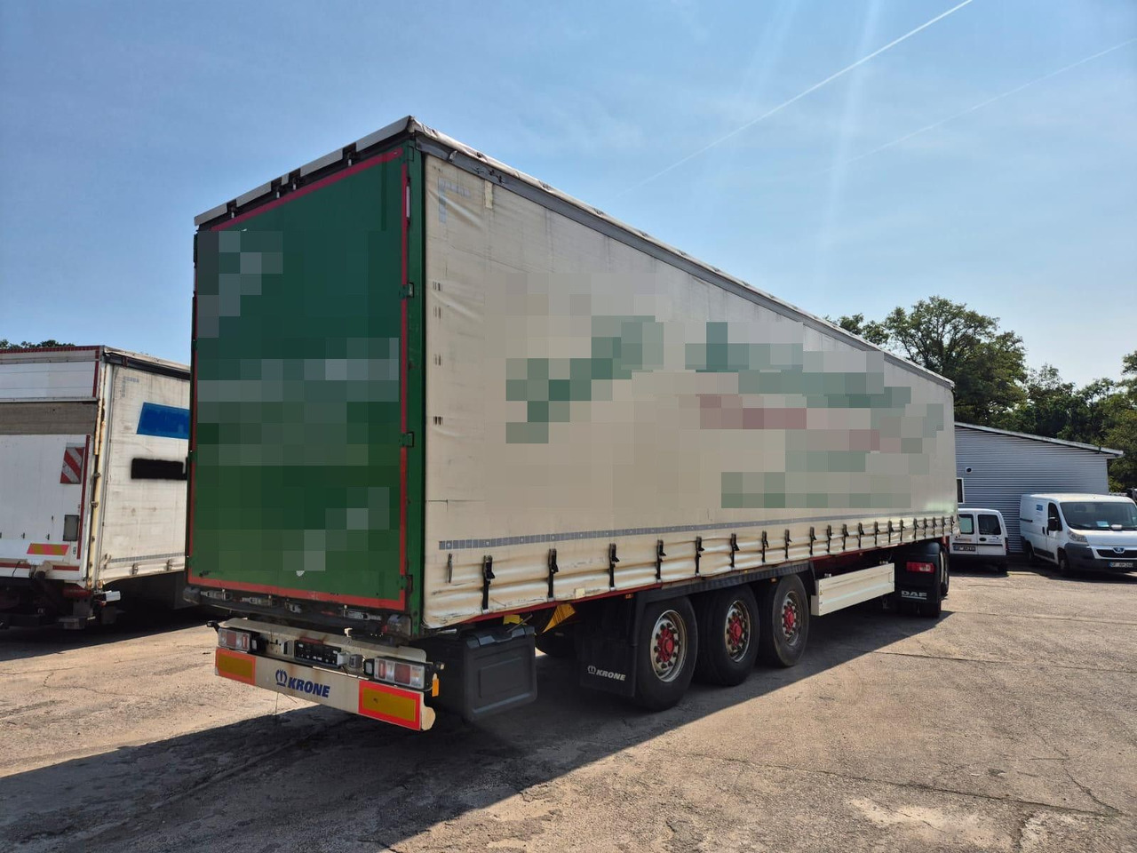 Krone SD *Edscha / Tautliner / 1.Liftachse / CodeXL - الخيمة نصف مقطورة: صور 3 Krone SD *Edscha / Tautliner / 1.Liftachse / CodeXL - الخيمة نصف مقطورة: صور 3