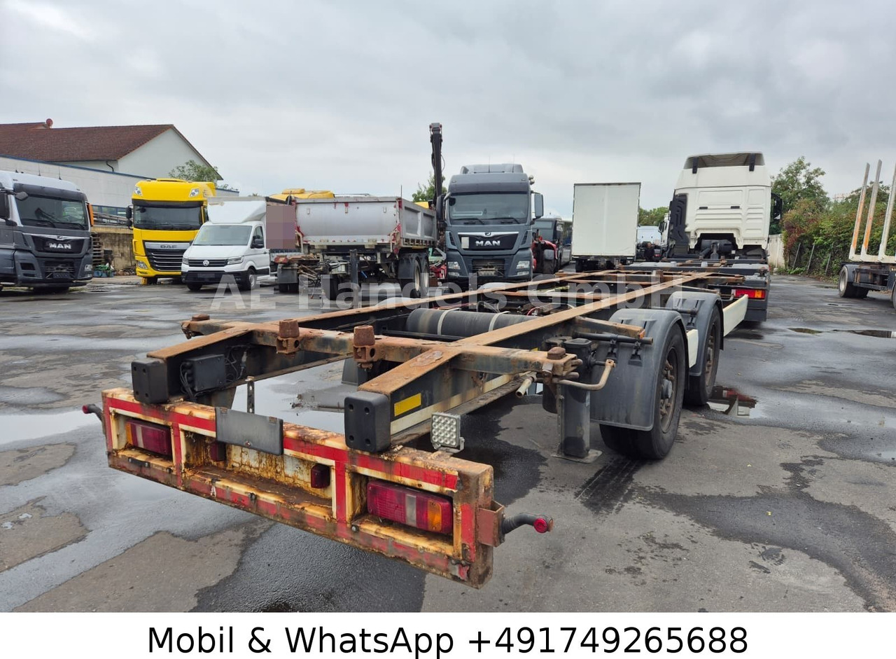 Krone ZZ Tandem BDF Tiefgekoppelt *Wabco/BWP/Luft - الشاسية مقطورة: صور 5 Krone ZZ Tandem BDF Tiefgekoppelt *Wabco/BWP/Luft - الشاسية مقطورة: صور 5