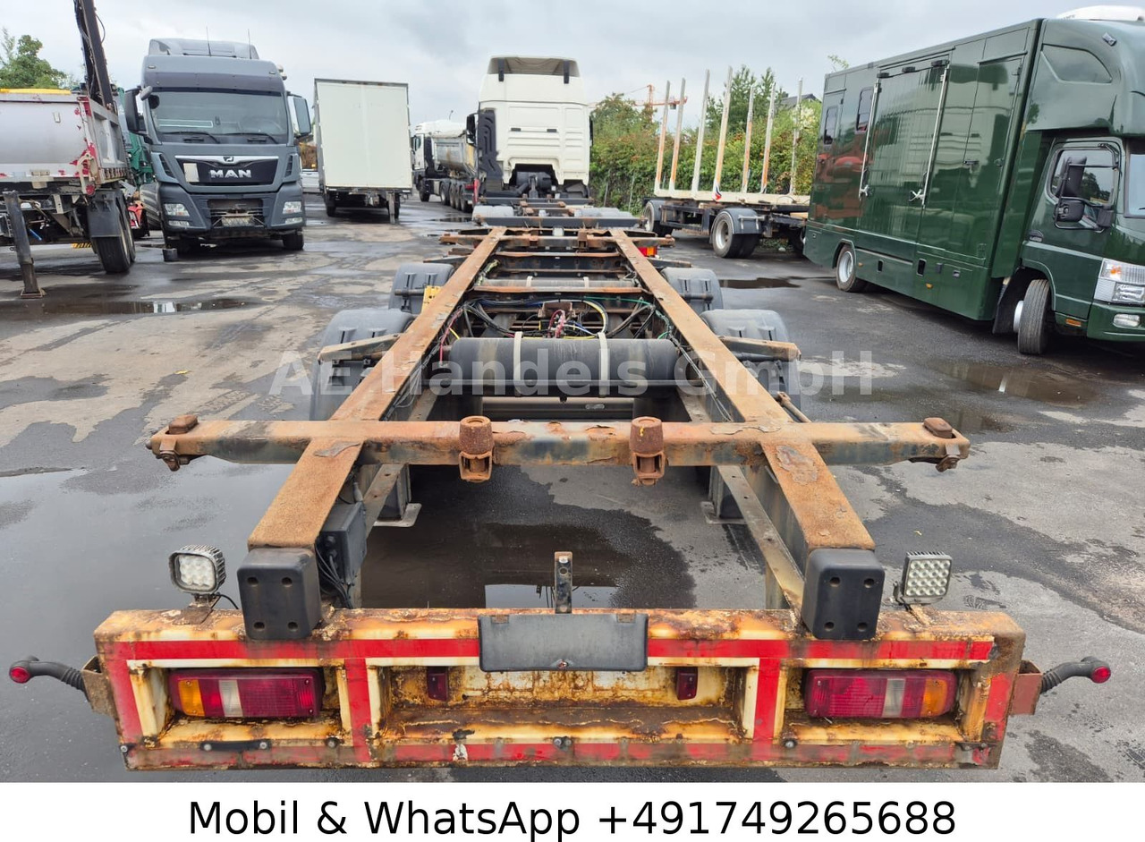 Krone ZZ Tandem BDF Tiefgekoppelt *Wabco/BWP/Luft - الشاسية مقطورة: صور 4 Krone ZZ Tandem BDF Tiefgekoppelt *Wabco/BWP/Luft - الشاسية مقطورة: صور 4
