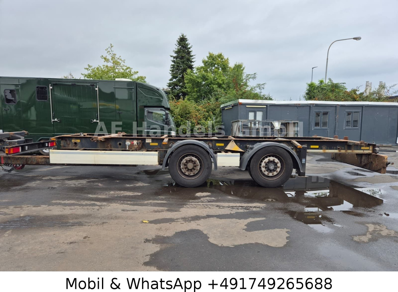 Krone ZZ Tandem BDF Tiefgekoppelt *Wabco/BWP/Luft - الشاسية مقطورة: صور 2 Krone ZZ Tandem BDF Tiefgekoppelt *Wabco/BWP/Luft - الشاسية مقطورة: صور 2