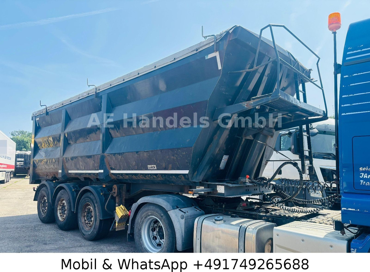 Lück SKF 35 Stahl *Liftachse/Portaltüren/38m³ - قلابة نصف مقطورة: صور 1 Lück SKF 35 Stahl *Liftachse/Portaltüren/38m³ - قلابة نصف مقطورة: صور 1