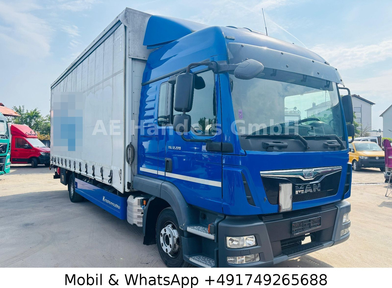 MAN TGL 12.220 LX BL*Tautliner/Edscha/LBW/Standklima - شاحنة ستارة: صور 1 MAN TGL 12.220 LX BL*Tautliner/Edscha/LBW/Standklima - شاحنة ستارة: صور 1