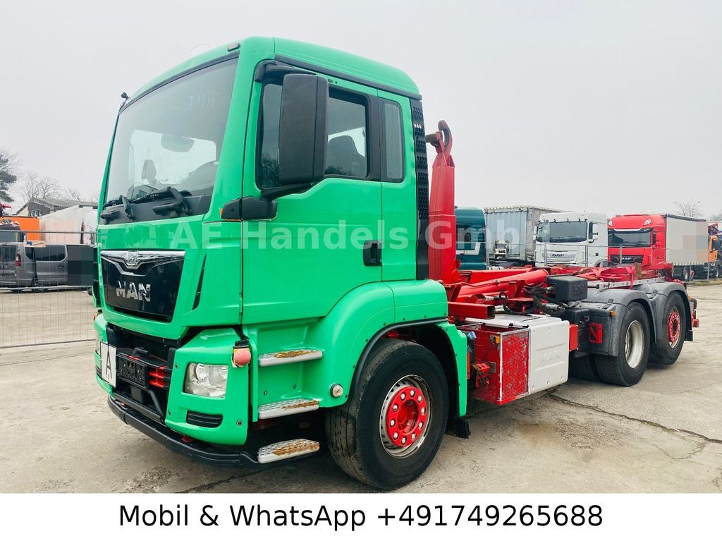 MAN TGS 26.440 M BL Abroller / Müllwagen *Lenk+Lift - شاحنة القمامة: صور 2 MAN TGS 26.440 M BL Abroller / Müllwagen *Lenk+Lift - شاحنة القمامة: صور 2