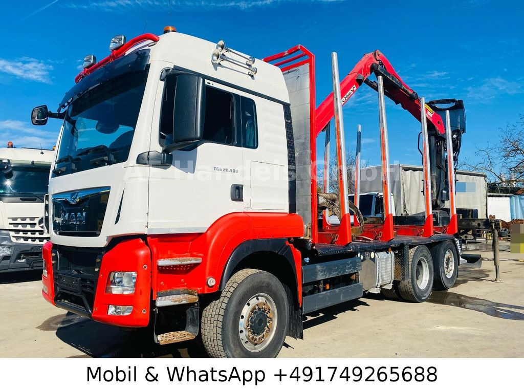MAN TGS 28.500 XLX BL 6x4 *Palfinger-Epsilon-M12Z/AP - شاحنة قطع الأشجار, شاحنة كرين: صور 1 MAN TGS 28.500 XLX BL 6x4 *Palfinger-Epsilon-M12Z/AP - شاحنة قطع الأشجار, شاحنة كرين: صور 1
