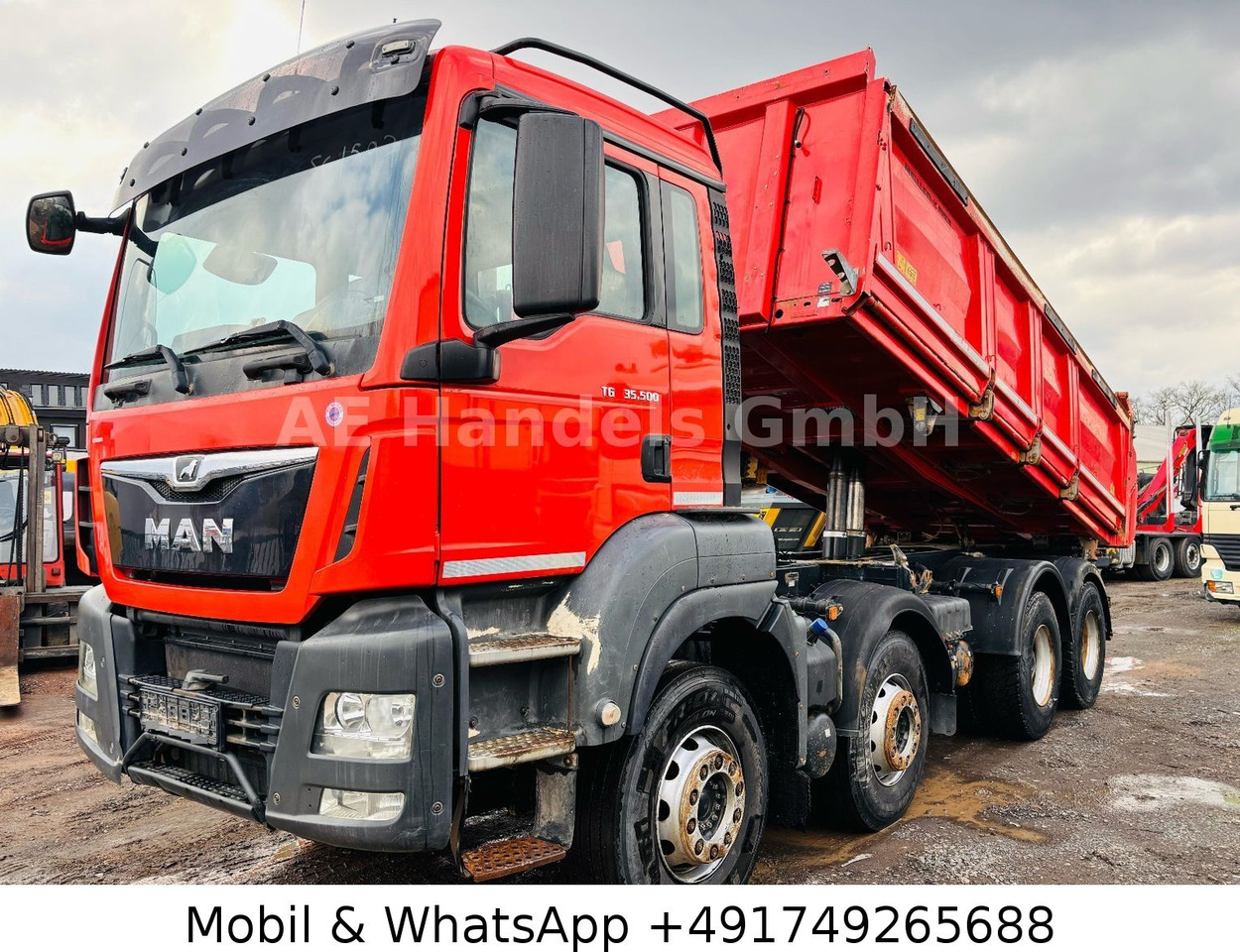 MAN TGS 35.500 M BB 8x4 *Intarder/Bordmatik/16m³/AP - قلابات: صور 1 MAN TGS 35.500 M BB 8x4 *Intarder/Bordmatik/16m³/AP - قلابات: صور 1