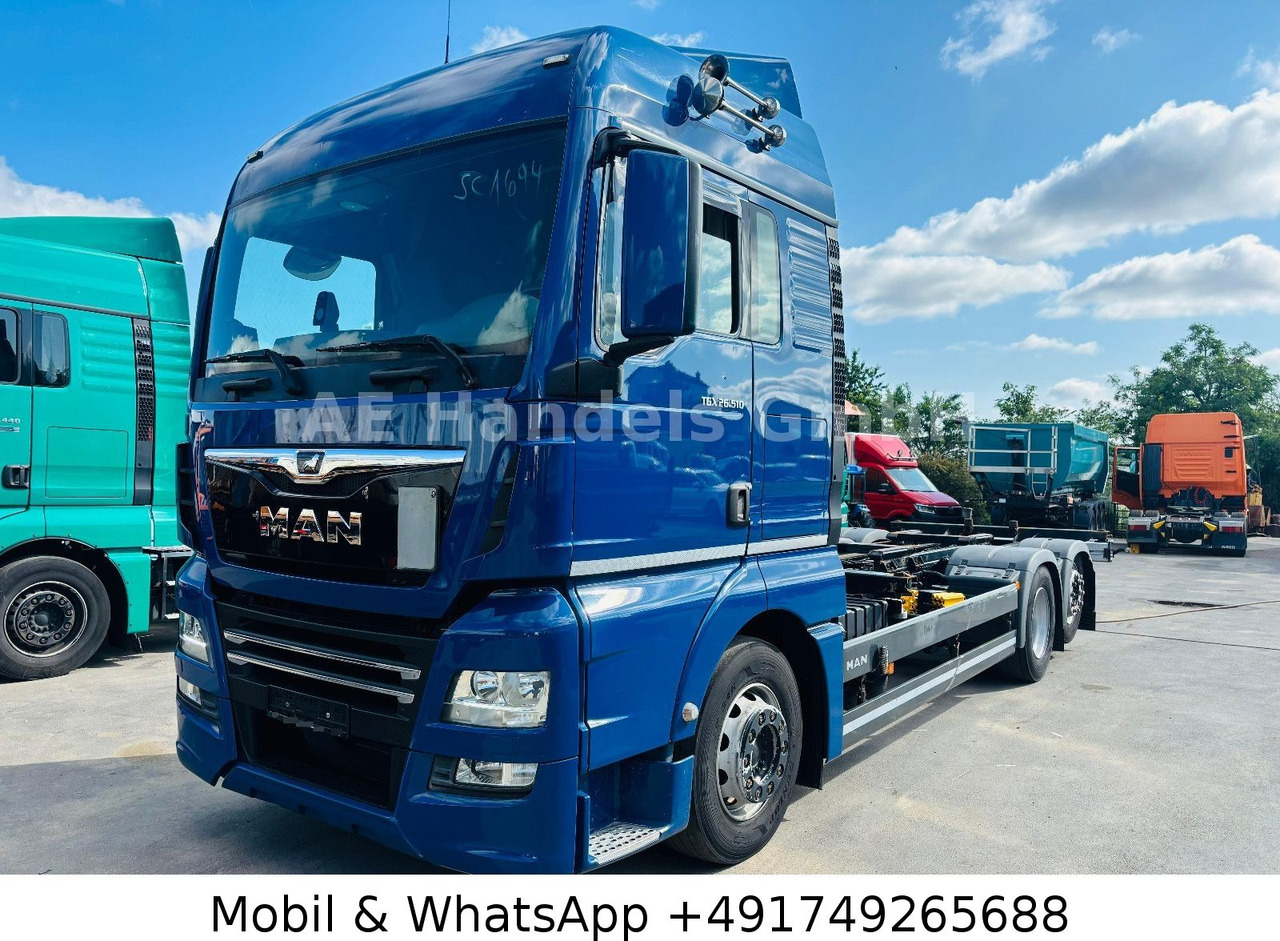 MAN TGX 26.510 XLX LL 6x2*Retarder/Lenk+Lift/ACC/LDW - شاحنات الحاويات/ جسم علوي قابل للتغيير شاحنة: صور 1 MAN TGX 26.510 XLX LL 6x2*Retarder/Lenk+Lift/ACC/LDW - شاحنات الحاويات/ جسم علوي قابل للتغيير شاحنة: صور 1