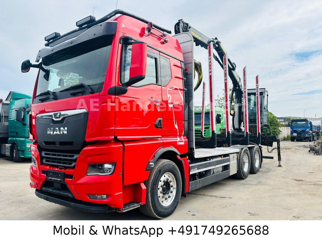 MAN TGX 26.580 GM BL 6x4 *Retarder/Tajfun-LIV-150Z - شاحنة قطع الأشجار, شاحنة كرين: صور 1 MAN TGX 26.580 GM BL 6x4 *Retarder/Tajfun-LIV-150Z - شاحنة قطع الأشجار, شاحنة كرين: صور 1