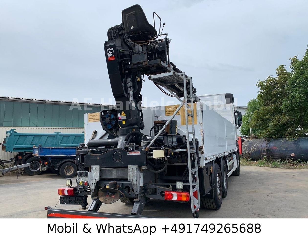 Mercedes-Benz Actros IV 2646 L LL 6x2 *Retarder/Hiab-177K-Pro - شاحنات مسطحة, شاحنة كرين: صور 5 Mercedes-Benz Actros IV 2646 L LL 6x2 *Retarder/Hiab-177K-Pro - شاحنات مسطحة, شاحنة كرين: صور 5