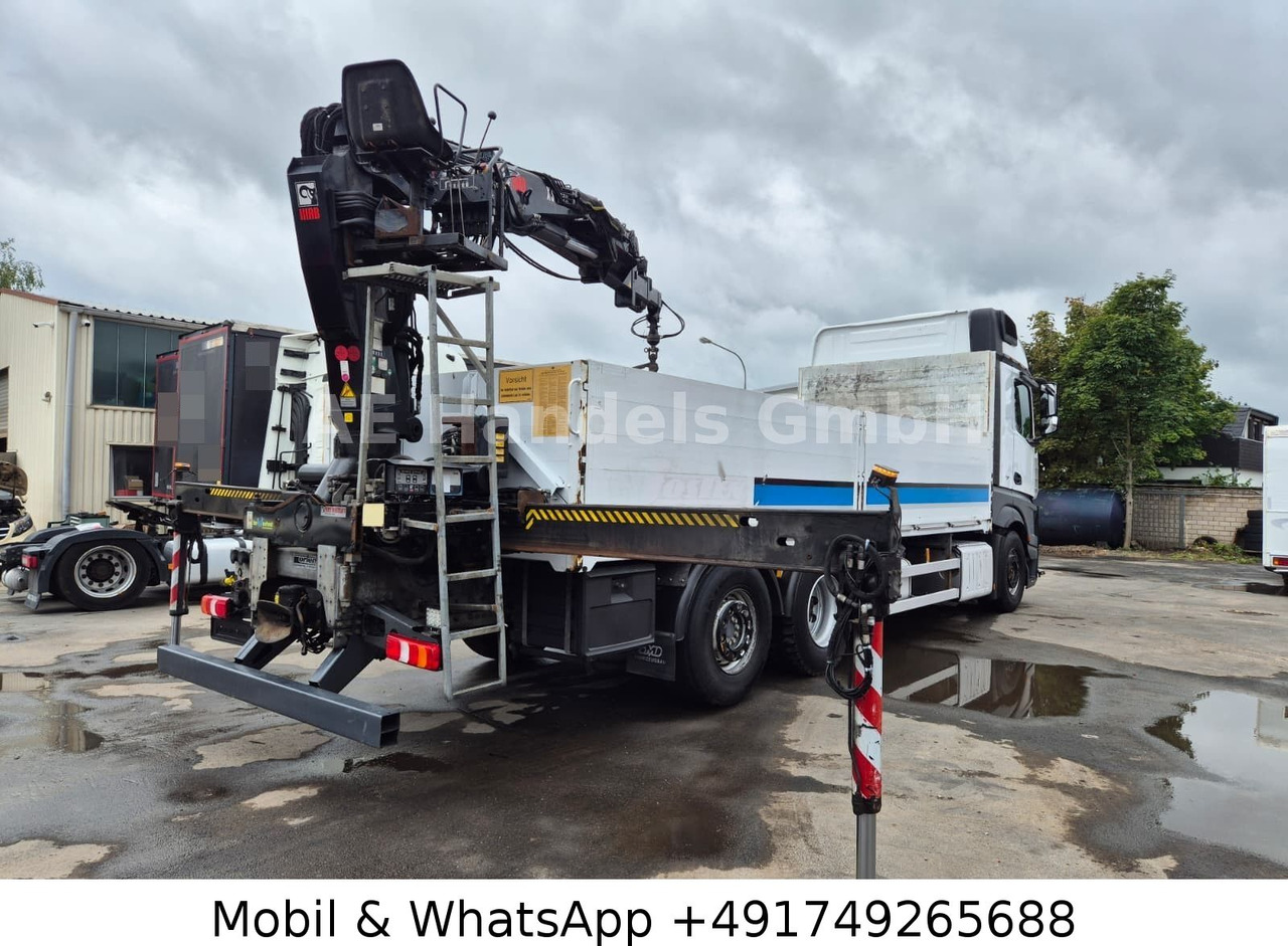 Mercedes-Benz Actros IV 2646 L LL 6x2 *Retarder/Hiab-177K-Pro - شاحنات مسطحة, شاحنة كرين: صور 5 Mercedes-Benz Actros IV 2646 L LL 6x2 *Retarder/Hiab-177K-Pro - شاحنات مسطحة, شاحنة كرين: صور 5