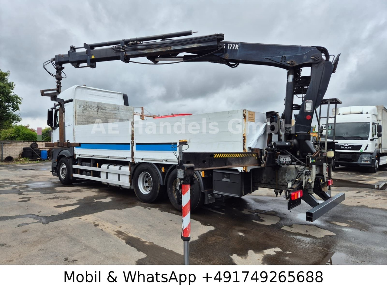 Mercedes-Benz Actros IV 2646 L LL 6x2 *Retarder/Hiab-177K-Pro - شاحنات مسطحة, شاحنة كرين: صور 3 Mercedes-Benz Actros IV 2646 L LL 6x2 *Retarder/Hiab-177K-Pro - شاحنات مسطحة, شاحنة كرين: صور 3