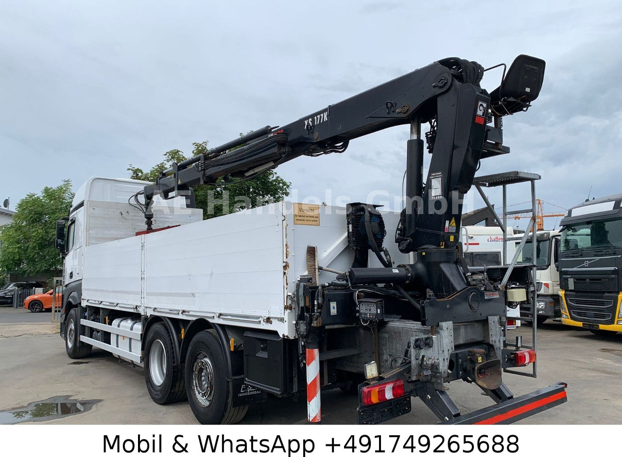 Mercedes-Benz Actros IV 2646 L LL 6x2 *Retarder/Hiab-177K-Pro - شاحنات مسطحة, شاحنة كرين: صور 3 Mercedes-Benz Actros IV 2646 L LL 6x2 *Retarder/Hiab-177K-Pro - شاحنات مسطحة, شاحنة كرين: صور 3