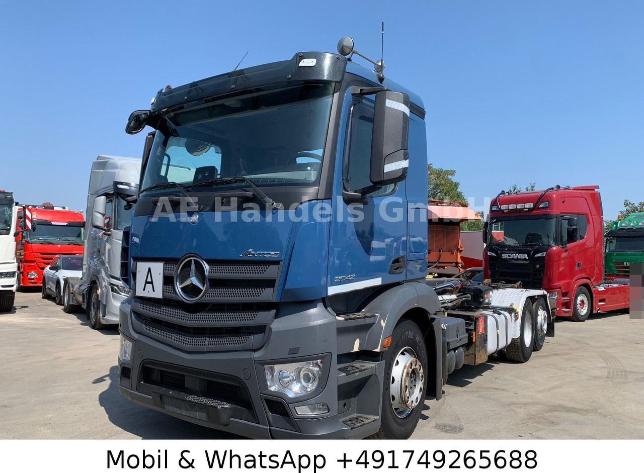 Mercedes-Benz Antos 2542 M LL *Retarder/Hiab-XR21S56/Lenk+Lift - شاحنة ذات الخطاف, شاحنة كرين: صور 1 Mercedes-Benz Antos 2542 M LL *Retarder/Hiab-XR21S56/Lenk+Lift - شاحنة ذات الخطاف, شاحنة كرين: صور 1