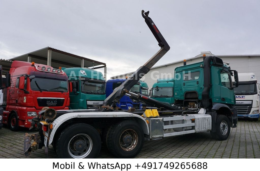 Mercedes-Benz Arocs IV 3348 M BB 6x4 Hiab-XR-21-S-56 *Retarder - شاحنة ذات الخطاف: صور 2 Mercedes-Benz Arocs IV 3348 M BB 6x4 Hiab-XR-21-S-56 *Retarder - شاحنة ذات الخطاف: صور 2