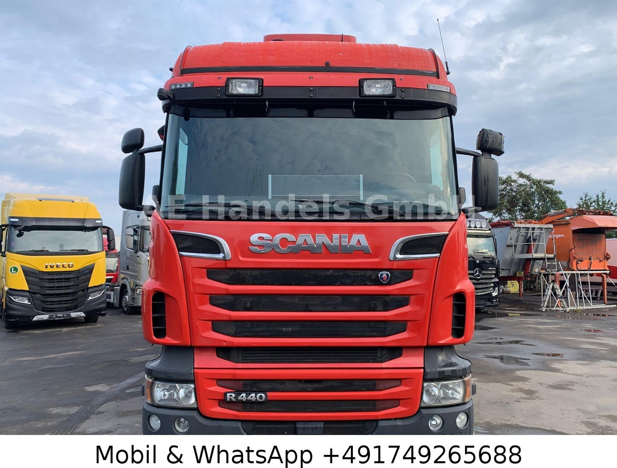 قلابات Scania R440 BL 6x2 *Retarder/Gebläse/Lenk+Lift: صور 12