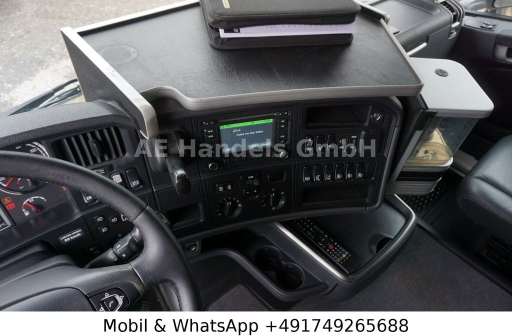 شاحنة قطع الأشجار, شاحنة كرين Scania R580 V8 Highline Palfinger-M120L97 *Retarder/ACC: صور 26
