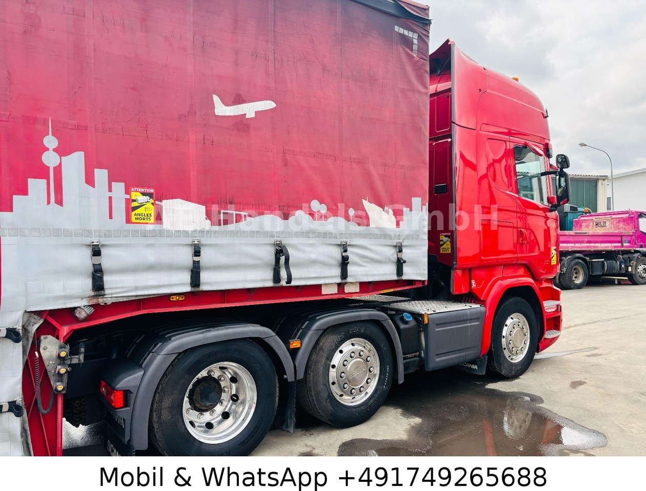 Scania R580 V8 TopLine BL 6x2*Retarder/Standklima/Alcoa - شاحنة جرار: صور 4 Scania R580 V8 TopLine BL 6x2*Retarder/Standklima/Alcoa - شاحنة جرار: صور 4