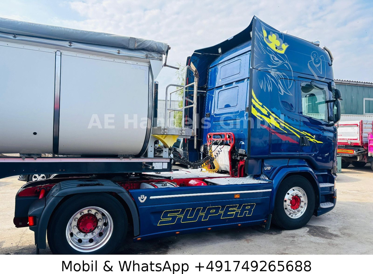 Scania R580 V8 TopLine LL *Retarder/Standklima/Hydr. - شاحنة جرار: صور 3 Scania R580 V8 TopLine LL *Retarder/Standklima/Hydr. - شاحنة جرار: صور 3