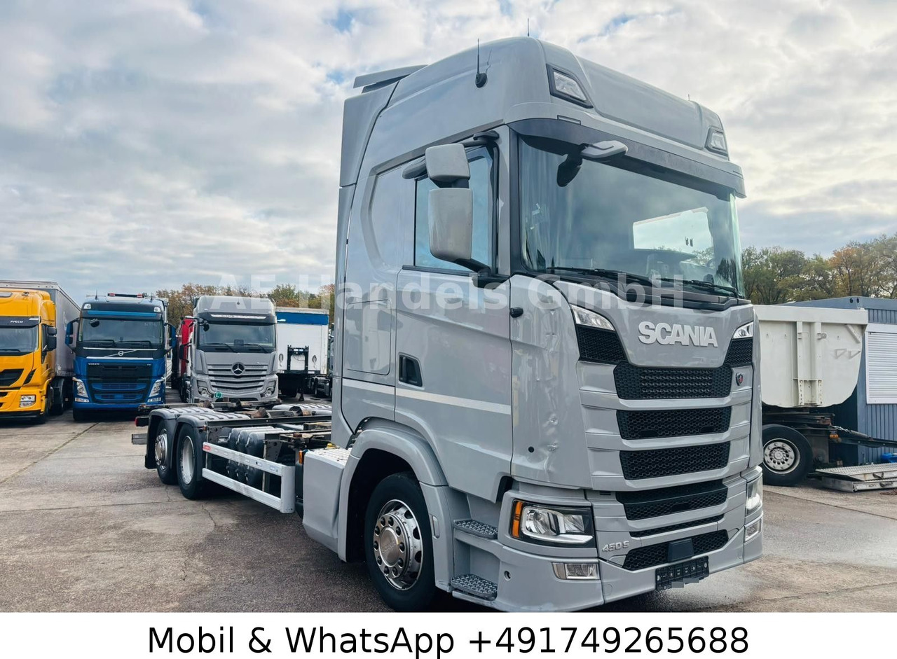 Scania S450 HighLine BDF *Retarder/Lenk+Lift/Multi/LBW - شاحنات الحاويات/ جسم علوي قابل للتغيير شاحنة: صور 1 Scania S450 HighLine BDF *Retarder/Lenk+Lift/Multi/LBW - شاحنات الحاويات/ جسم علوي قابل للتغيير شاحنة: صور 1