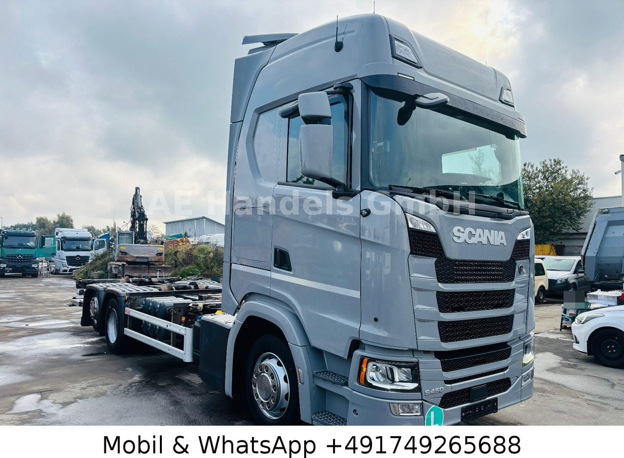 Scania S450 HighLine BDF *Retarder/Lenk+Lift/Multi/LBW - شاحنات الحاويات/ جسم علوي قابل للتغيير شاحنة: صور 1 Scania S450 HighLine BDF *Retarder/Lenk+Lift/Multi/LBW - شاحنات الحاويات/ جسم علوي قابل للتغيير شاحنة: صور 1